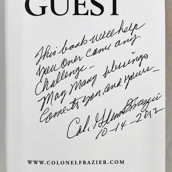 Hell's Guest By Col. Glenn D. Frazier - Hardcover - Autographed - Picture 3 of 7